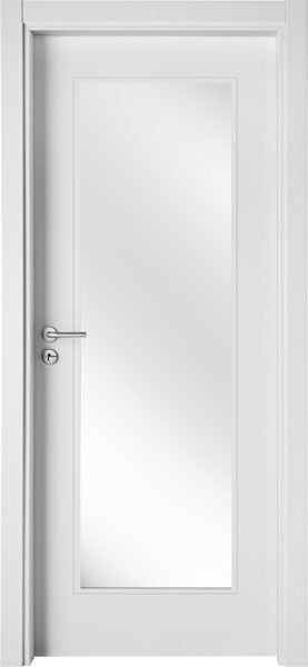  LA01V1 Branco / Porta de Vidro